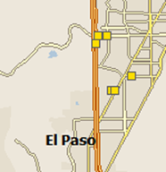 El Paso banks are in Texas